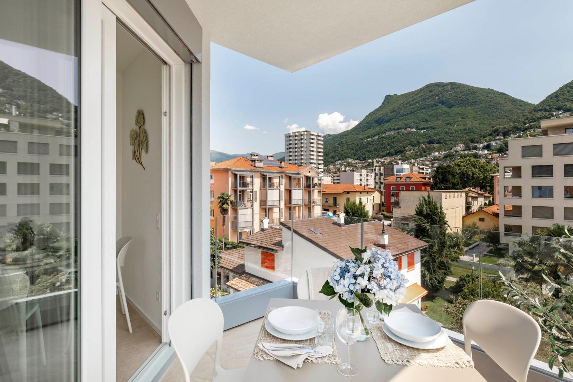 Regalia Suites - Free Parking Lugano Dış mekan fotoğraf