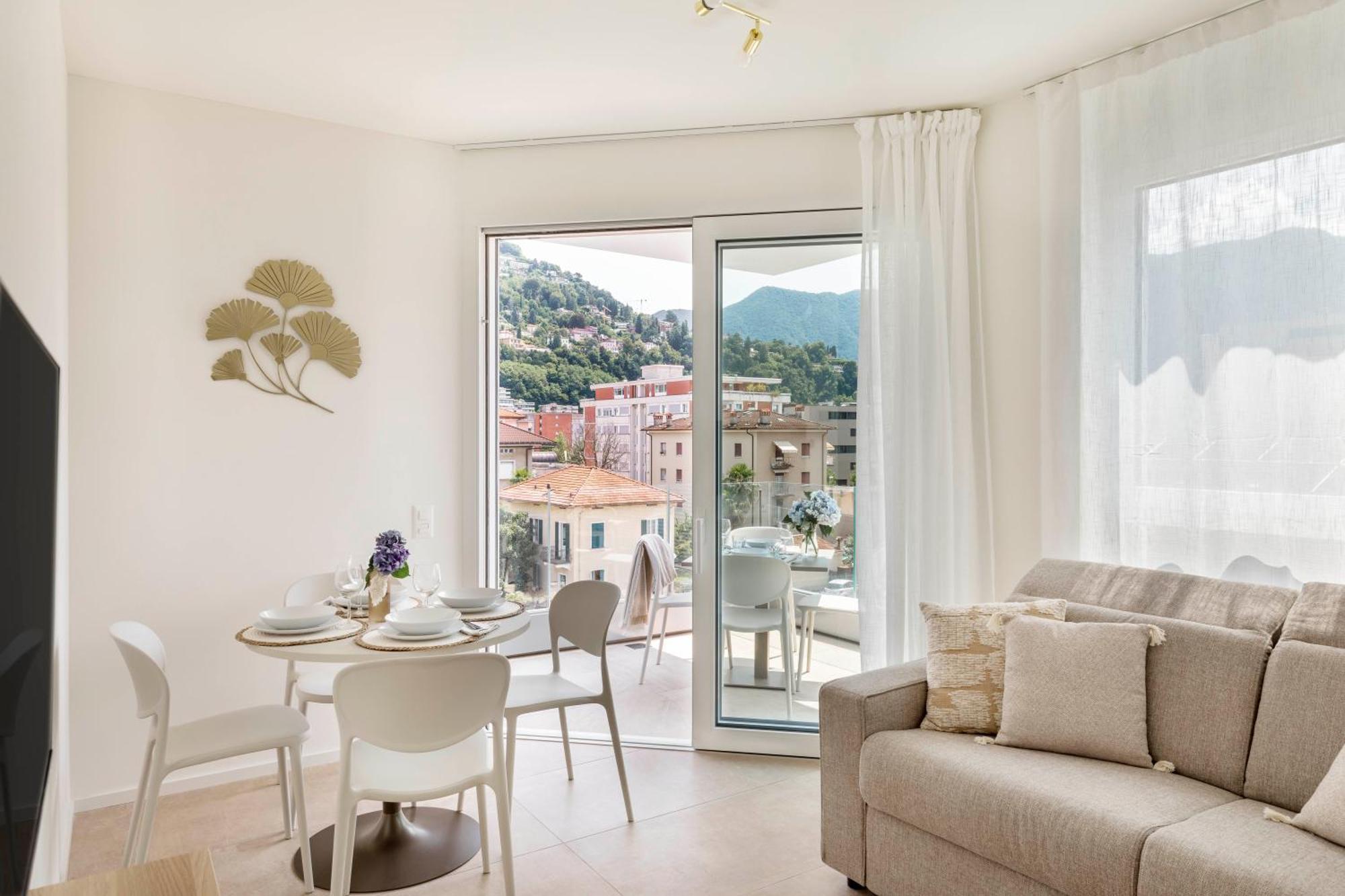 Regalia Suites - Free Parking Lugano Dış mekan fotoğraf