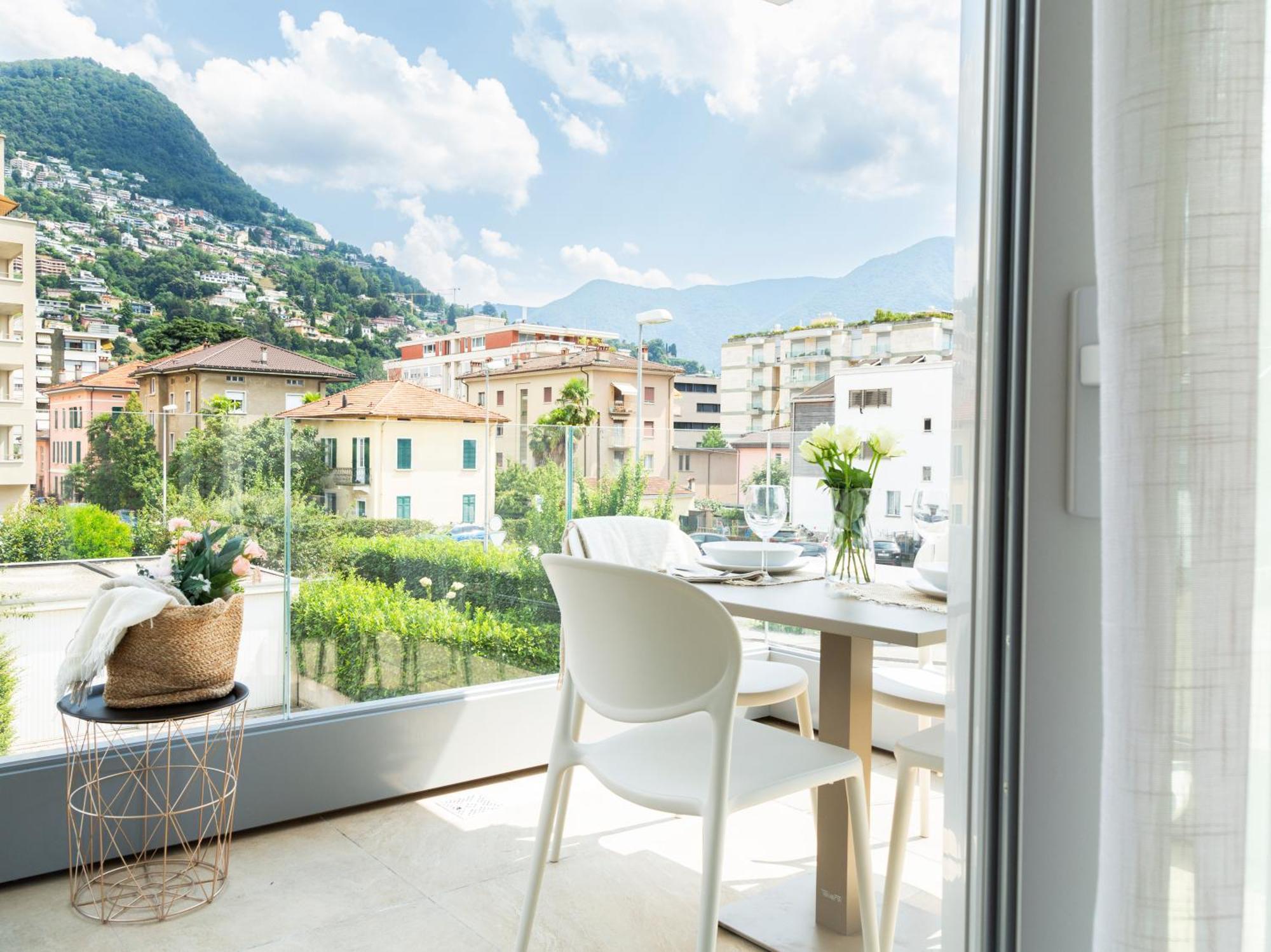 Regalia Suites - Free Parking Lugano Dış mekan fotoğraf